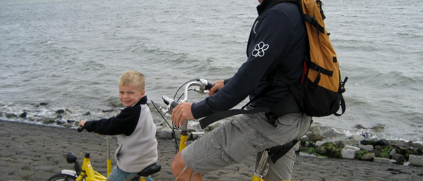 Kind op kindertandem