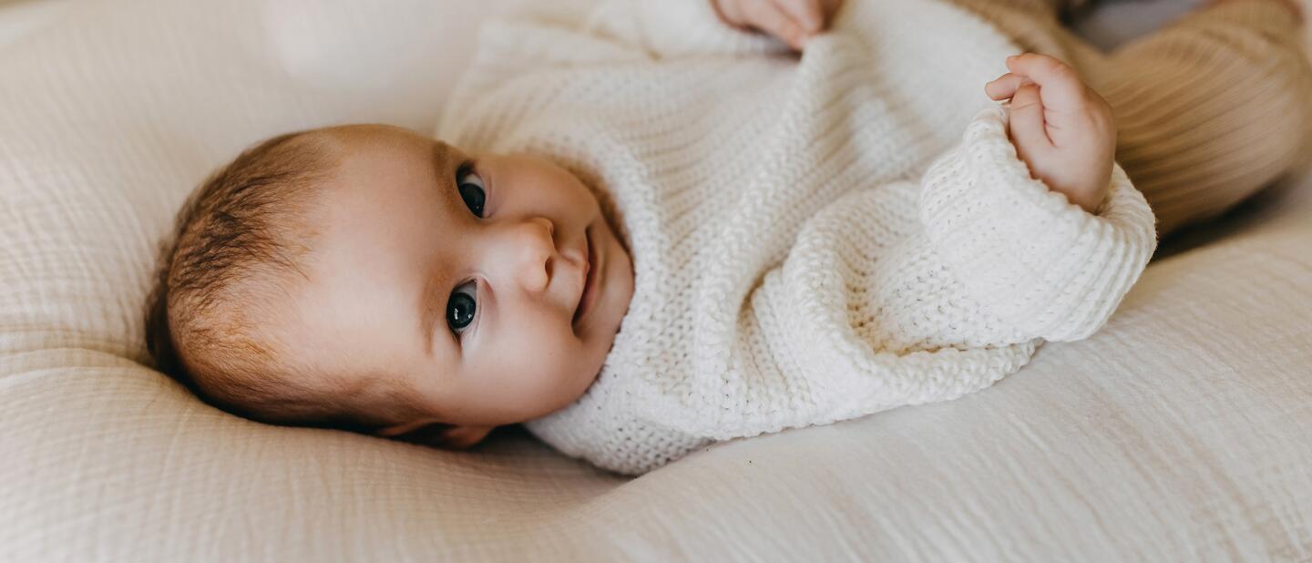Baby in babynest